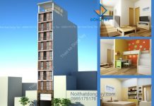 Thiết kế nhà chung cư mini 9 tầng Thiết kế nhà chung cư mini 9 tầng