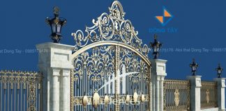 Cửa cổng bằng sắt mỹ thuật Cửa cổng bằng sắt mỹ thuật