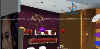 Thiết kế cửa hàng nail đẹp Thiết kế cửa hàng nail đẹp
