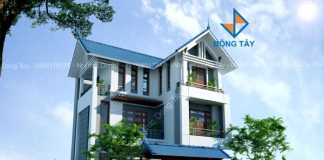 Thiết kế biệt thự 2 mặt tiền đẹp Thiết kế biệt thự 2 mặt tiền đẹp