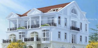 Thiết kế biệt thự kiến trúc châu âu Thiết kế biệt thự kiến trúc châu âu