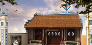 Mẫu thiết kế nhà thờ họ đẹp Thiết kế nhà thờ họ đẹp