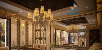 Thiết kế tiệm nail cổ điển châu âu Thiết kế tiệm nail cổ điển châu âu