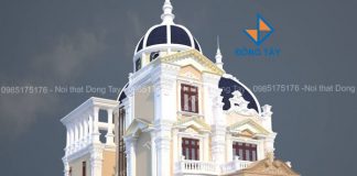 Thiết kế biệt thự lâu đài pháp Thiết kế biệt thự lâu đài