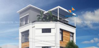 Thiết kế biệt thự phố hiện đại Thiết kế biệt thự phố hiện đại