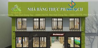 Thiết kế nhà hàng bình dân Thiết kế nhà hàng bình dân