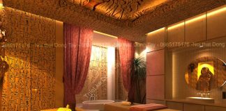 Thiết kế phòng xông hơi massage Thiết kế phòng xông hơi massage đẹp