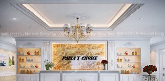 Thiết kế showroom mỹ phẩm đẹp Thiết kế showroom mỹ phẩm đẹp