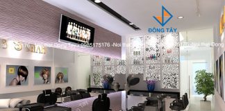 Thiết kế tiệm tóc bình dân Thiết kế tiệm tóc bình dân