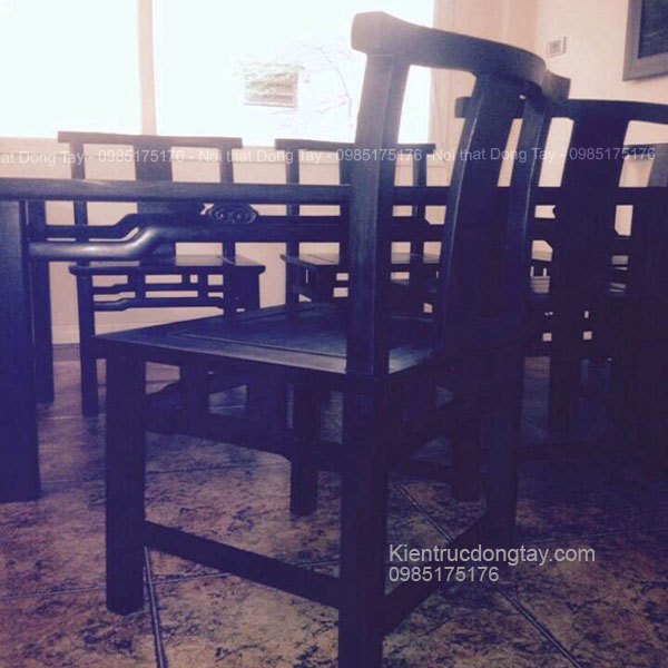 Kiểu bàn ghế ăn phong cách thời Minh Thanh