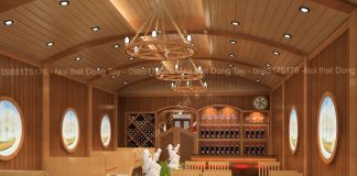 Thiết kế nội thất nhà hàng trên tàu Thiết kế nội thất nhà hàng trên tàu