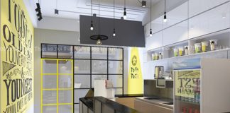 Thiết kế quán trà sữa đẹp Thiết kế quán trà sữa đẹp