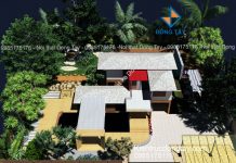 Thiết kế sân vườn nhà biệt thự đẹp tại Hà Nội Thiết kế sân vườn nhà biệt thự đẹp tại Hà Nội