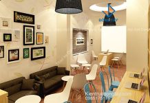 Thiết kế quán cà phê trường học Thiết kế quán cà phê trường học