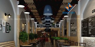 Thiết kế quán cafe mộc Thiết kế quán cafe mộc