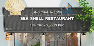 Thiết kế nhà hàng hải sản biển Thiết kế nhà hàng hải sản biển