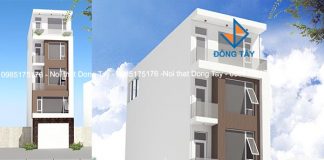 Thiết kế nhà ống hiện đại ban công kính Thiết kế nhà ống hiện đại ban can kính