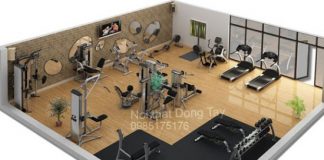 Thiết kế phòng tập thể thao gia đình Thiết kế phòng tập thể thao gia đình