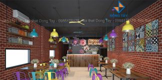 Thiết kế trang trí quán trà sữa Công Ngọc thiet ke trang tri quan tra sua cong ngoc
