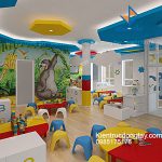 Mẫu thiết kế trường mầm non đẹp Mẫu thiết kế trường mầm non đẹp