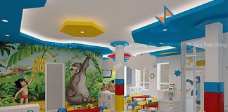 Mẫu thiết kế trường mầm non đẹp Mẫu thiết kế trường mầm non đẹp