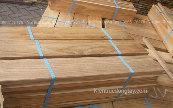 Nội thất gỗ tech hay còn gọi là gỗ teak, gỗ giá tỵ