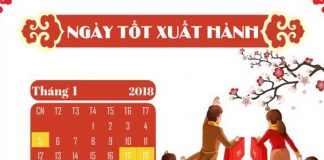 Chọn ngày xuất hành theo lịch của cụ Khổng Minh Chọn ngày xuất hành