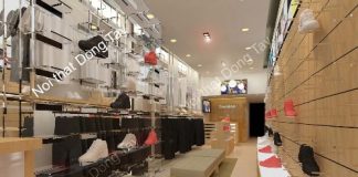 Thiết kế cải tạo nội thất shop bán hàng thời trang