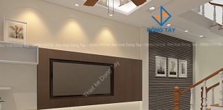 Thiết kế cải tạo phòng khách nhà ống nhỏ Thiết kế cải tạo phòng khách nhà ống nhỏ