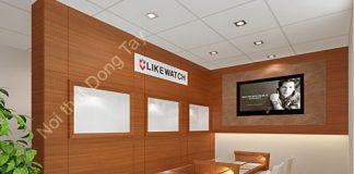 Thiết kế cửa hàng đồng hồ Like Watch Thiết kế cửa hàng đồng hồ Like Watch