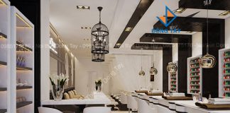 Thiết kế học viện nail bar academy đẹp Thiết kế học viện nail bar academy đẹp