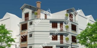 Thiết kế kiến trúc nhà phố 2 mặt tiền Thiết kế kiến trúc nhà phố 2 mặt tiền