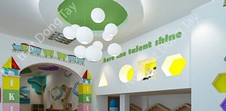 Thiết kế nội thất trường mầm non Wonderland Thiết kế nội thất trường mầm non Wonderland