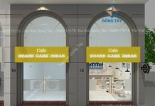 Thiết kế quán cafe Board Game Im Bar Thiết kế quán cafe Board Game Im Bar
