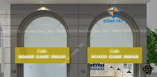 Thiết kế quán cafe Board Game Im Bar Thiết kế quán cafe Board Game Im Bar