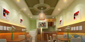 Thiết kế quán cafe nhỏ mặt phố Thiết kế quán cafe nhỏ mặt phố