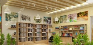 Thiết kế quán cafe sách Thiết kế quán cafe sách