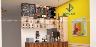 Thiết kế quán cafe sinh tố Thiết kế quán cafe sinh tố