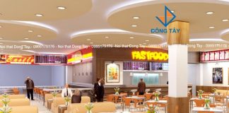 Thiết kế quán gà rán Thiết kế quán gà rán