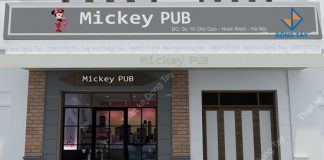 Thiết kế quán bar pub nhỏ Thiết kế quán bar pub nhỏ