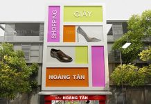 Thiết kế shop giầy thời trang Hoàng Tân Thiết kế shop giầy thời trang Hoàng Tân