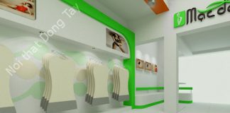 Thiết kế showroom thời trang mặc đẹp Thiết kế showroom thời trang mặc đẹp