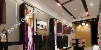 Thiết kế thi công nội thất shop thời trang Thiết kế thi công nội thất shop thời trang