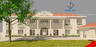 Thiêt kế xây dựng trường Mai vàng montessori Thiêt kế xây dựng trường Mai vàng montessori