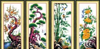 Ý nghĩa tranh tứ quý Tùng, Cúc, Trúc, Mai Ý nghĩa bộ tranh tứ quý Tùng, Cúc, Trúc, Mai